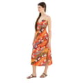 Miniatyrbild 4 av 7: Superdry Printed Slip ärmlös Lång Klänning Orange XS Kvinna