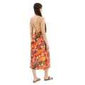 Miniatyrbild 5 av 7: Superdry Printed Slip ärmlös Lång Klänning Orange XS Kvinna