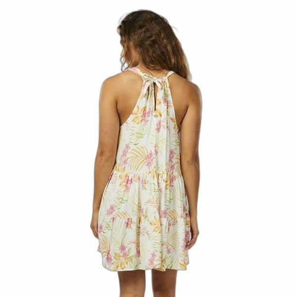 Kjole Rip Curl Sun Dance Up Hvit Tropisk - XS