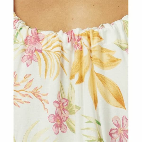 Kjole Rip Curl Sun Dance Up Hvit Tropisk - XS