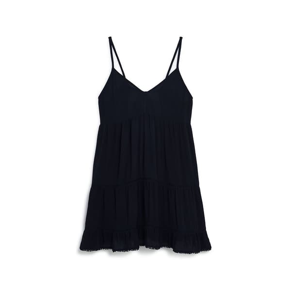 Superdry Beach Hihaton Lyhyt Mekko Musta S Nainen