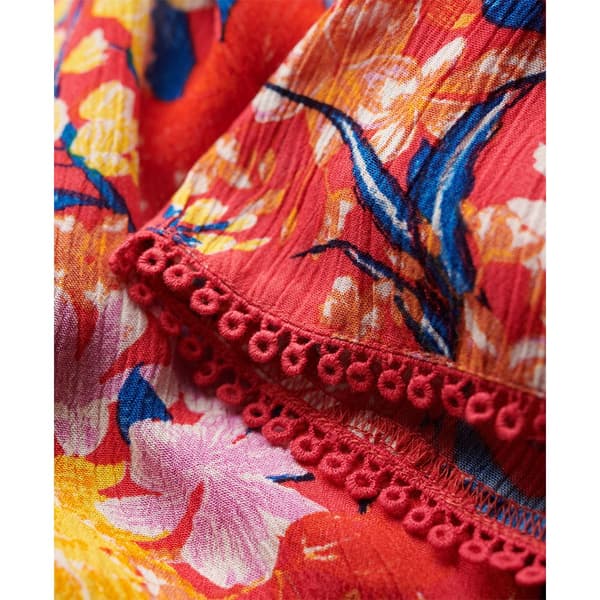 Superdry Beach Playsuit Lyhythihainen Lyhyt Mekko Monivärinen M Nainen