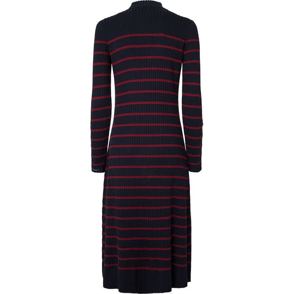 Pepe Jeans Harlem Pitkähihainen Midi-mekko Sininen L Nainen