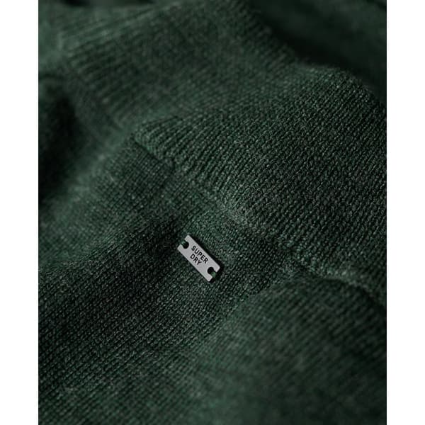 Superdry Studios Merino Mini Klänning Grönt S Kvinna