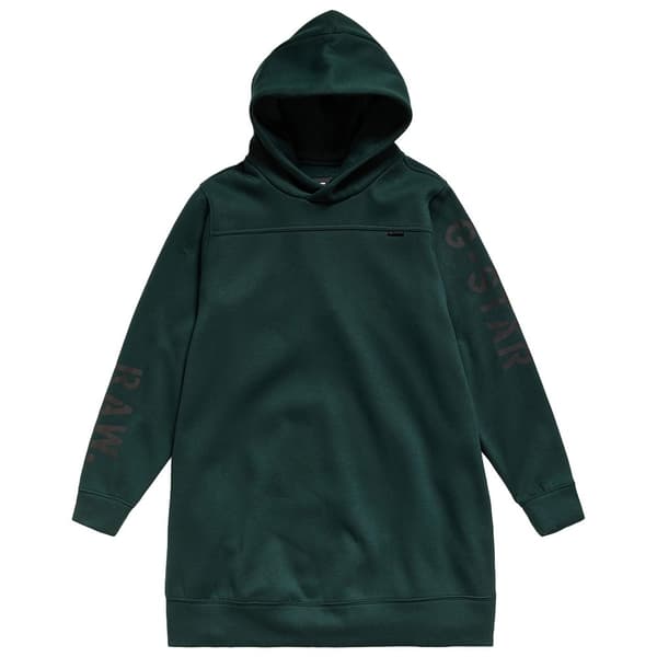 G-star Graphic Loose Pitkähihainen Lyhyt Mekko Vihreä M Nainen