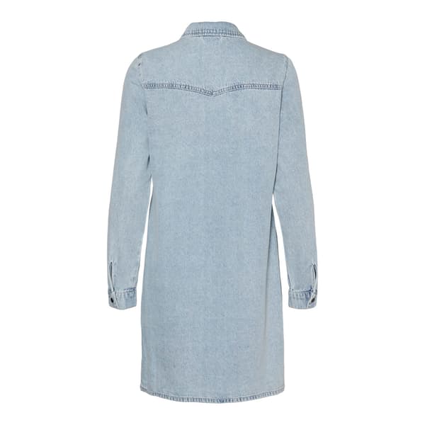 Vero Moda Jennie Langærmet Kort Kjole Blå XS Kvinde