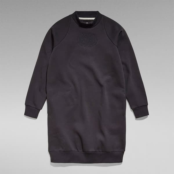 G-star Raglan Langærmet Kort Kjole Grå XS Kvinde