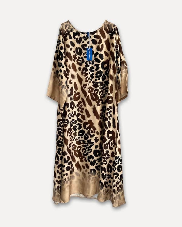 Faded White Chocolate Leo Dress - Reunion Home