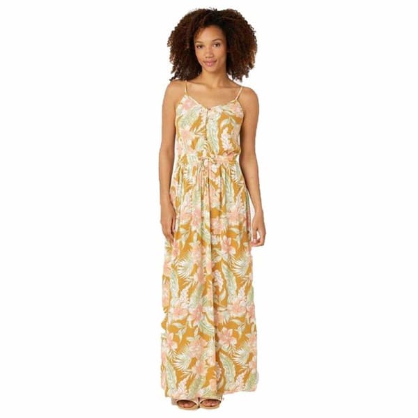 Kjole Rip Curl Always Summer Gul Koral - XS