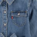 Miniatyrbild 3 av 5: Levi´s ® Kids Western Shirt Långärmad Kort Klänning Blå 10 Years Flicka