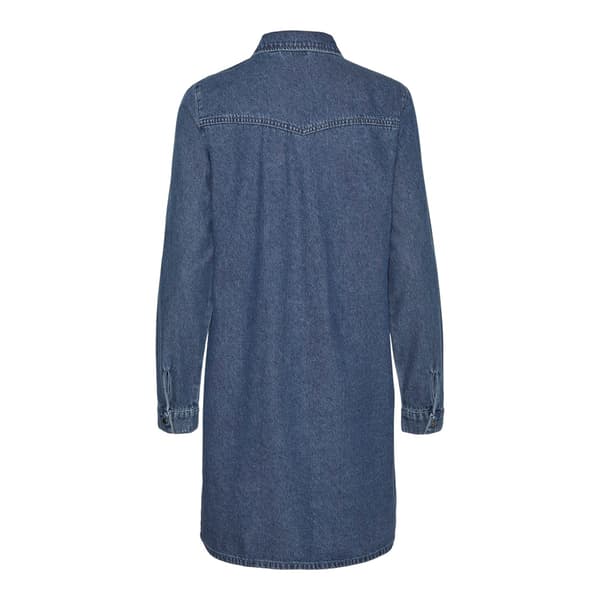 Vero Moda Jennie Langærmet Kort Kjole Blå XS Kvinde