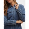 Miniatyrbillede 6 af 7: Vero Moda Jennie Langærmet Kort Kjole Blå XS Kvinde