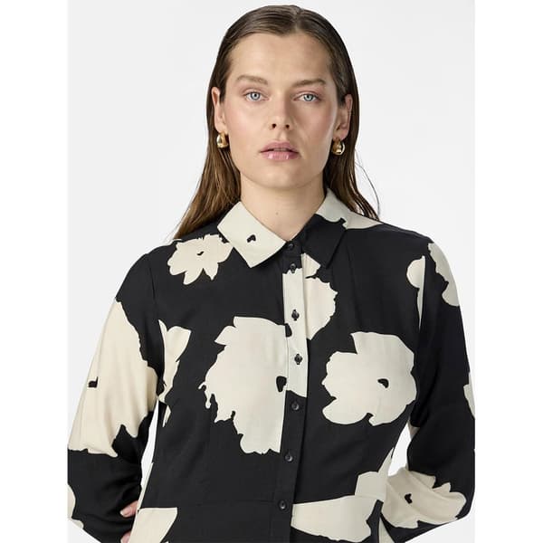 Yas Savanna Pitkähihainen Mekko Musta S Nainen