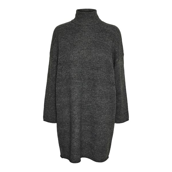 Vero Moda Gemma Klänning Med Långa ärmar Grå S Kvinna