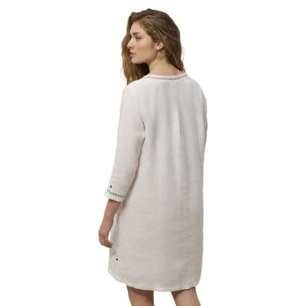 Redgreen Diaz Linen Kjole Hvid XS Kvinde