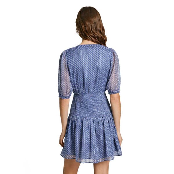 Pepe Jeans Pl953564 Kortärmad Kort Klänning Blå XS Kvinna