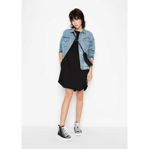 Armani Exchange 8nyagy_yj68z Lyhythihainen Mekko Musta M Nainen