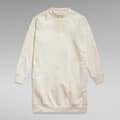 Miniatyrbillede 3 af 6: G-star Raglan Langærmet Kort Kjole Beige L Kvinde