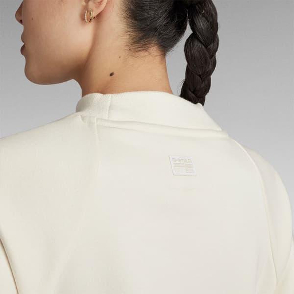 G-star Raglan Langærmet Kort Kjole Beige L Kvinde