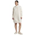 Miniatyrbillede 1 af 6: G-star Raglan Langærmet Kort Kjole Beige L Kvinde