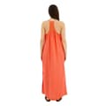 Pikkukuva 2 / 4: Superdry Lace Halter Beach Hihaton Pitkä Mekko Oranssi S Nainen