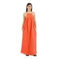 Pikkukuva 1 / 4: Superdry Lace Halter Beach Hihaton Pitkä Mekko Oranssi S Nainen