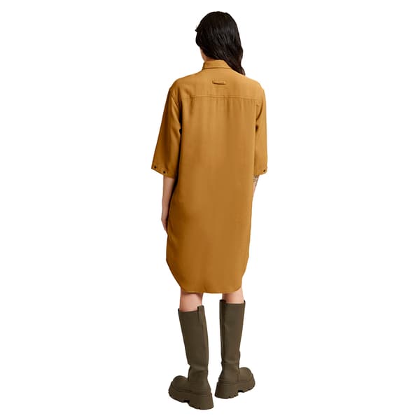 G-star Cargo Tunic Kortärmad Klänning Brun M Kvinna