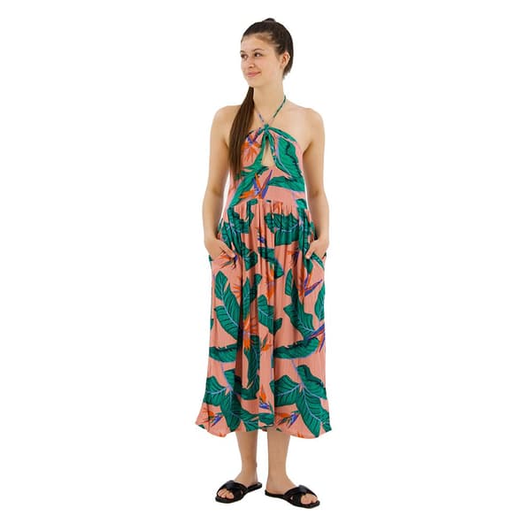 Superdry Cut Out Hihaton Midi-mekko Pinkki XS Nainen