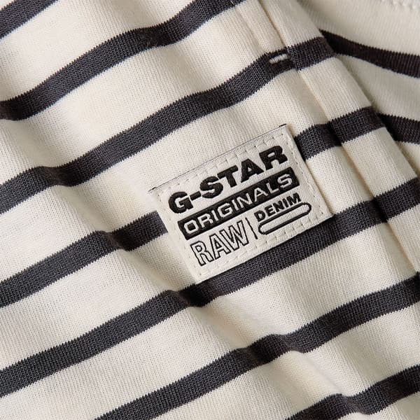 G-star D24484-c339 Kortärmad Klänning Vit XS Kvinna