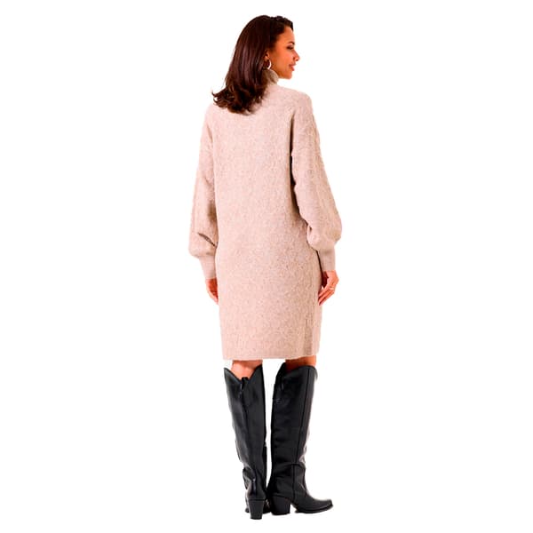 Garcia V40286 Kjole Med Lange ærmer Beige S Kvinde
