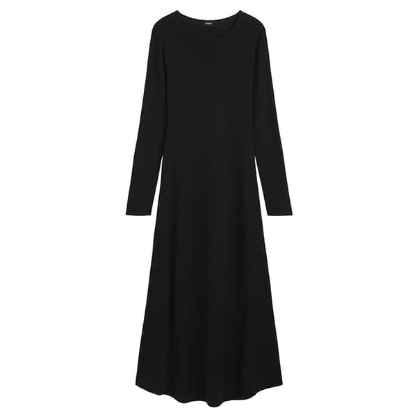 Ecoalf Irisn Kjole Sort XL Kvinde