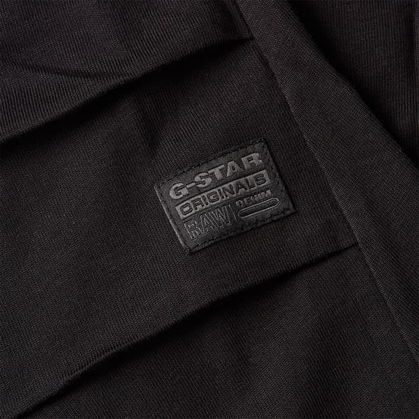 G-star Spaghetti Strap Slit ærmeløs Kjole Sort 2XS Kvinde