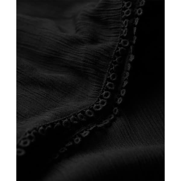 Superdry Beach ärmlös Lång Klänning Svart XS Kvinna