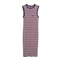 Miniatyrbild 3 av 4: Superdry Rib Bodycon ärmlös Kort Klänning Röd M Kvinna