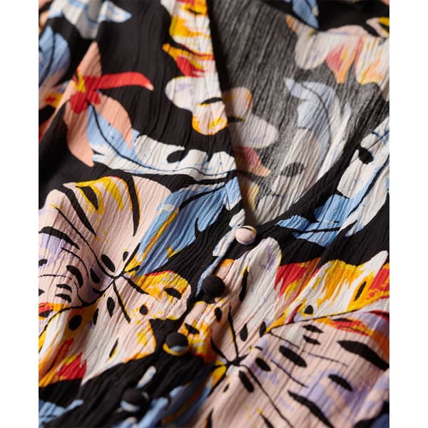 Superdry Beach Playsuit Kortärmad Kort Klänning Flerfärgad S Kvinna