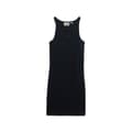 Miniatyrbillede 3 af 4: Superdry Embroidered Rib Racer ærmeløs Kort Kjole Sort 2XS Kvinde