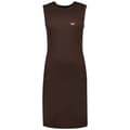 Miniatyrbild 1 av 3: Superdry Rib Bodycon ärmlös Kort Klänning Brun XS Kvinna
