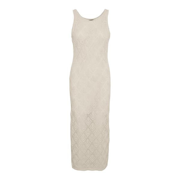 Vero Moda Riviera ärmlös Lång Klänning Beige XS Kvinna