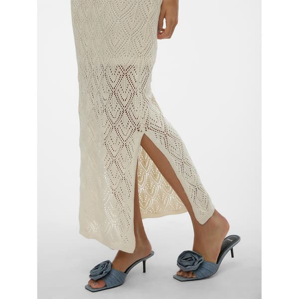 Vero Moda Riviera ärmlös Lång Klänning Beige XS Kvinna