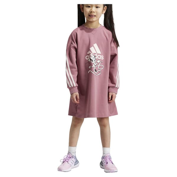 Adidas Disney Minnie&daisy Klänning Rosa 7-8 Years Flicka