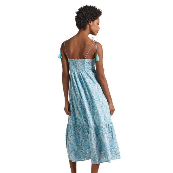 Pepe Jeans Mallory Print ærmeløs Midikjole Flerfarvet XS Kvinde