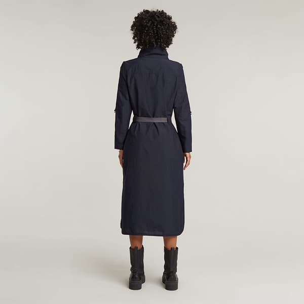 G-star Anorak Tunic Kjole Med Lange ærmer Sort XL Kvinde