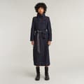 Miniatyrbillede 1 af 5: G-star Anorak Tunic Kjole Med Lange ærmer Sort XL Kvinde