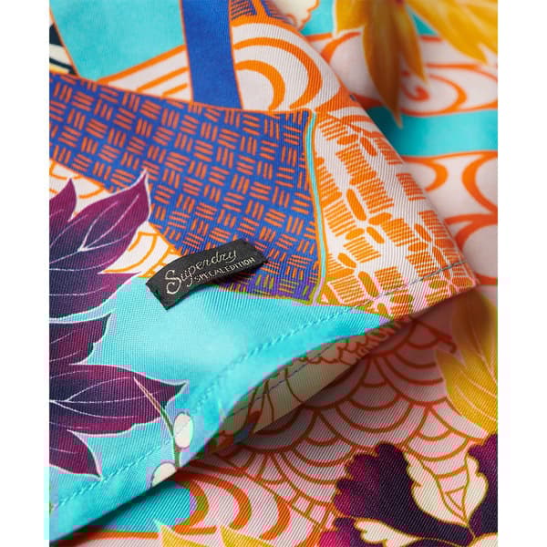 Superdry Printed ärmlös Kort Klänning Flerfärgad XS Kvinna