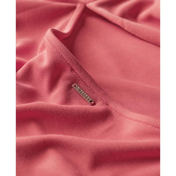 Superdry Twist Back ärmlös Midiklänning Rosa 2XS Kvinna