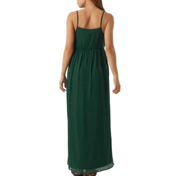 Grön Klänning Kvinna Vero Moda Gravide Maxi Klänning