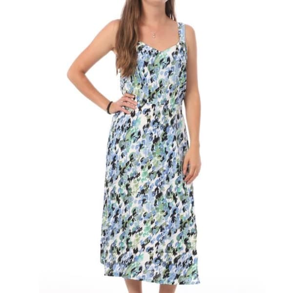 Robe - Vero Moda - Lätta Remmar - 100% Viskos - Utan Ärmar - V-ringad - Blommönster