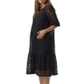 Miniatyrbild 1 av 2: Maternity Klänning Svart Dam Vero Moda Marternity Knälång - Spets - 3/4 ärmar - Rund hals