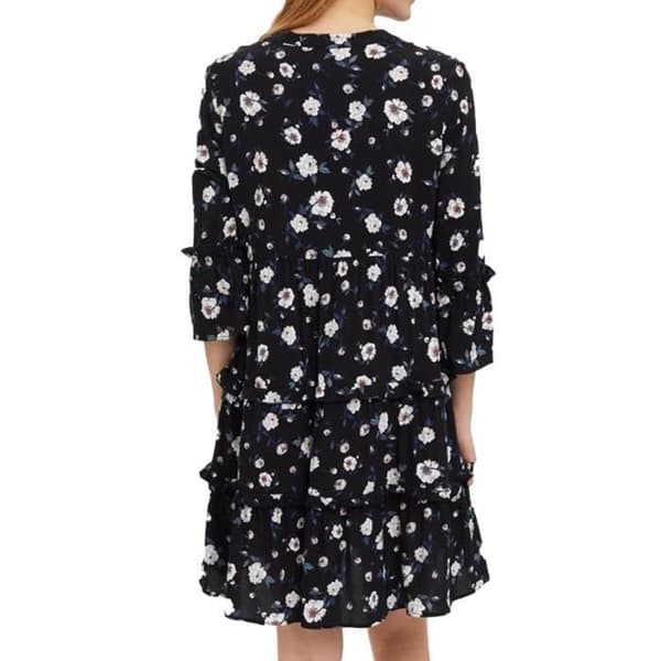 Svart blommig klänning för dam Vero Moda Easy