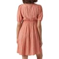 Miniatyrbild 2 av 3: Beige/Rosa Graviditetsklänning för Kvinna Vero Moda - V-ringning - 3/4 ärmar - Normal passform